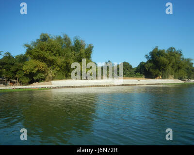 The image shows the riprap construction along the Pulilan Plaridel ...