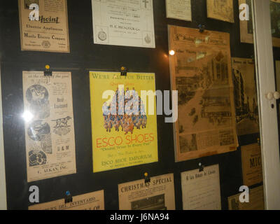 09448 Escolta Museum Exhibit Hall Edificio Calvo Binondo, Manila  02 Stock Photo