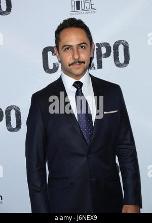 'El Chapo' Premiere at Landmark Theatre in Los Angeles  Featuring: Humberto Busto Where: Los Angeles, California, United States When: 19 Apr 2017 Credit: Guillermo Proano/WENN.com Stock Photo