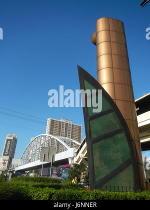 09502 J. P. Rizal Avenue MRT Guadalupe Bridge Viejo Poblacion Guadalupe Nuevo, Makati City  28 Stock Photo