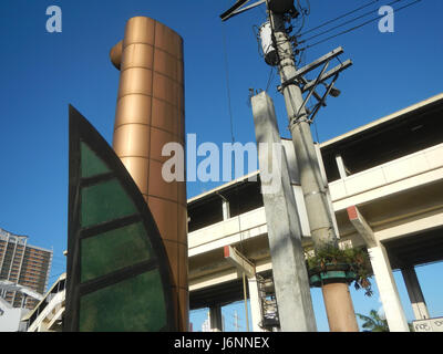 09502 J. P. Rizal Avenue MRT Guadalupe Bridge Viejo Poblacion Guadalupe Nuevo, Makati City  30 Stock Photo