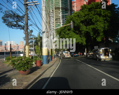 09502 J. P. Rizal Avenue MRT Guadalupe Bridge Viejo Poblacion Guadalupe Nuevo, Makati City  01 Stock Photo