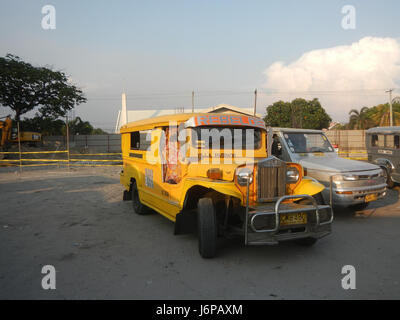 0673 Santo Domingo, Angeles City, Pampanga Jeep Transport Terminal  20 Stock Photo