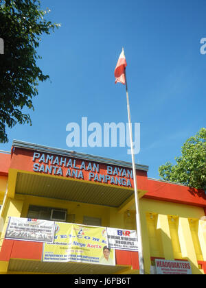 09197 Santa Ana, Pampanga Municipal Hall  11 Stock Photo