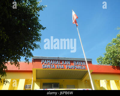 09197 Santa Ana, Pampanga Municipal Hall  12 Stock Photo