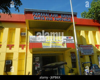 09197 Santa Ana, Pampanga Municipal Hall  13 Stock Photo