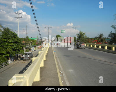 09730 Candaba Town Proper Old New Bridges Pampanga River 2017  01 Stock Photo