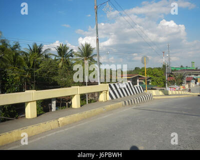 The Candaba Town Proper Old and New Bridges span the Pampanga River in ...