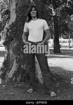 DUANE LOKEN American actor had a small roll in TV series The Macahans as Wolffoot 1978 and moore successful in Swedish amussements parks as a singer Stock Photo