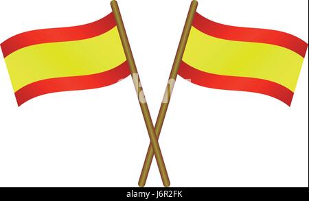 Flag of Spain Stock Vector