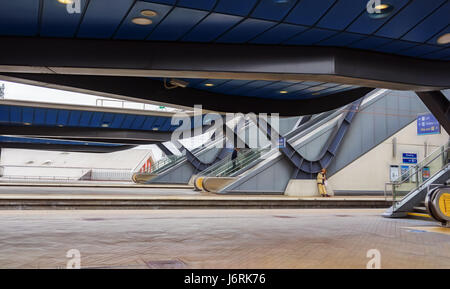 The modern Reading railway station in Berkshire, UK Stock Photo