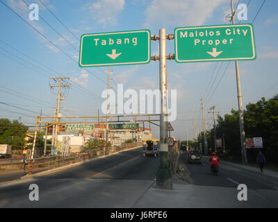 09481 Malolos City overpass bridge MacArthur Highway Bulacan  41 Stock Photo