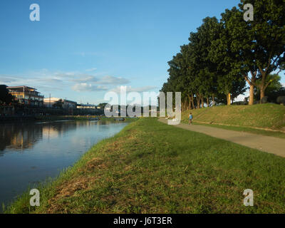 0939 Marikina River Park Carabaos statues  02 Stock Photo