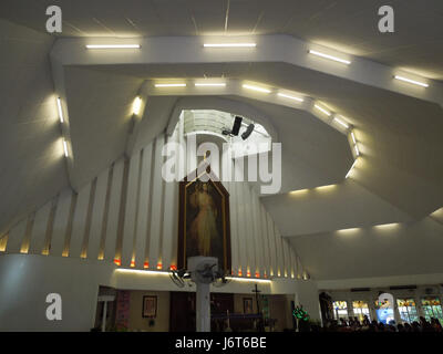 05521 Archdiocesan Shrine of the Divine Mercy of Mandaluyong City  04 Stock Photo