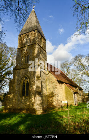St Mary's Church, Chickney, Essex Stock Photo