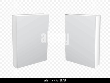 Books transparent background Stock Vector