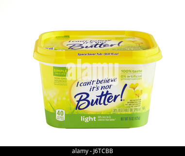 I can't believe it's not butter Stock Photo