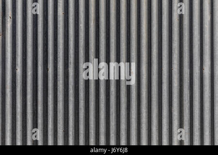 Texture background of metal corrugated sheet panel Stock Photo