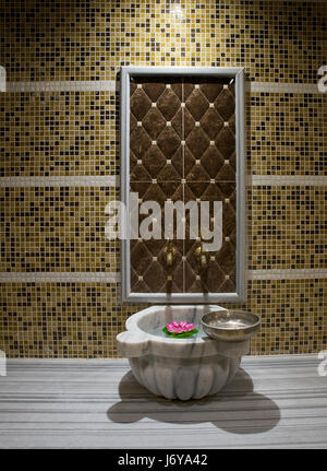 Detail of a traditional Turkish bath Stock Photo