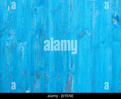 Wooden background painted in light sky blue colour. Stock Photo