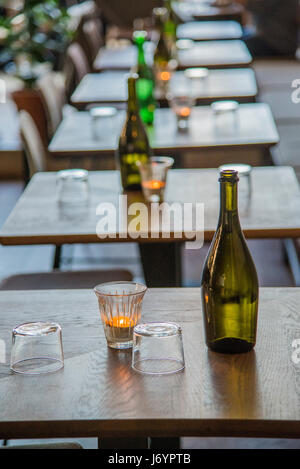 The new restaurant concept on the 5th floor in Kamppi shopping center . Area is called Kortteli (Block), which includes 11 restaurants with different cuisines. The Kamppi in the center of Helsinki. Stock Photo