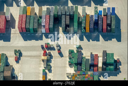 Empty drinks crates, empties; Recyclingbottles, DAB Brewery, Dortmunder Actien Beer, Beer Brewery, Dortmund, Ruhr Area, North Rhine-Westphalia, German Stock Photo