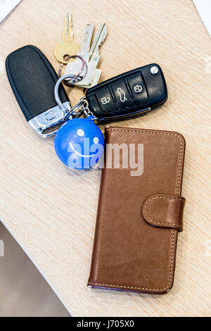business key chain Stock Photo