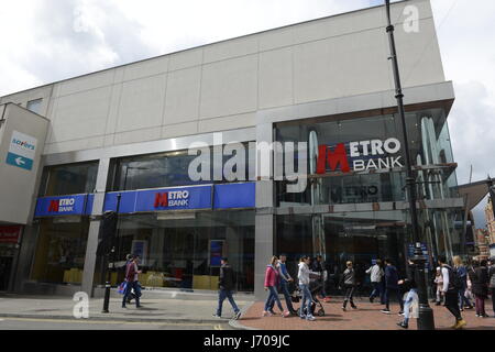 Metro Bank building in Reading Stock Photo