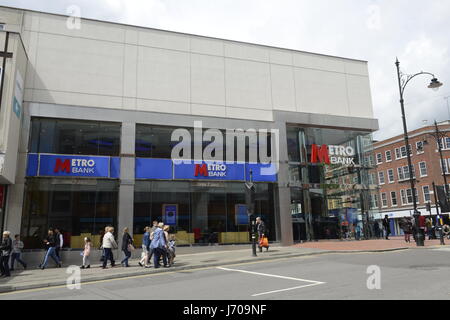 Metro Bank building in Reading Stock Photo