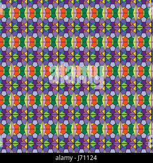 hand drawn motif in luxury carnival style. harlequin seamless pattern vector illustration. Abstract triangle complex mosaic background for fabric, wra Stock Vector
