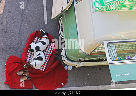 Brighton Breeze VW Camper run Stock Photo