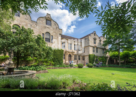The Treasurers House in Minster Court York North Yorkshire. Stock Photo