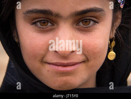 Bakhtiari nomad in Koohrand, Iran Stock Photo