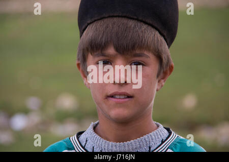 Bakhtiari nomad in Chelgerd, Iran Stock Photo