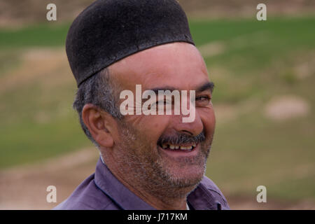 Bakhtiari nomad in Chelgerd, Iran Stock Photo
