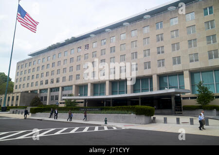 harry s truman department of state building Washington DC USA Stock Photo
