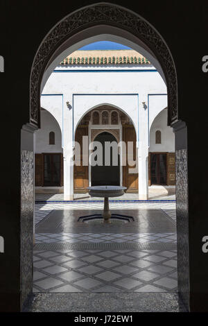 Bahia Palace, Marrakesh, Morocco Stock Photo