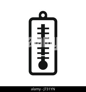 Thermometer indicates low temperature icon Stock Vector