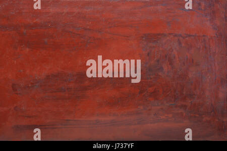 Old weathered brown - red leather texture background Stock Photo