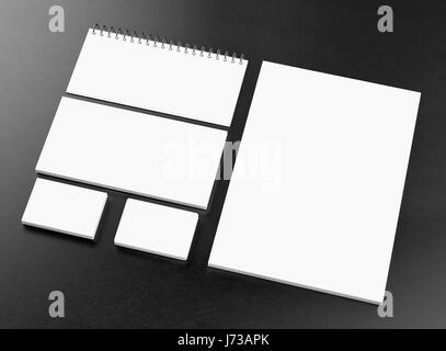 Corporate identity template Stock Photo