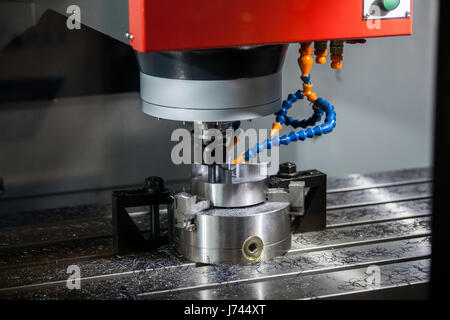 Milling machining center Stock Photo