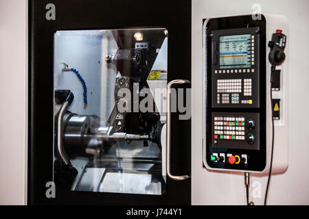 CNC center machine Stock Photo