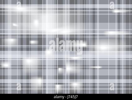 Grid Seamless pattern, Gray, Vector abstract background. Stock Vector