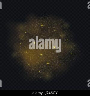 Falling stars background Stock Vector