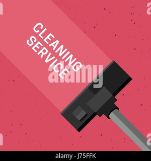 Cleaning service banner Stock Vector