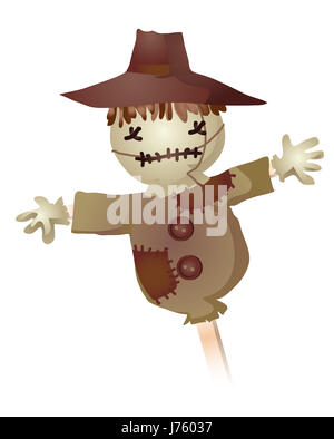 scarecrow laugh laughs laughing twit giggle smile smiling laughter laughingly Stock Photo