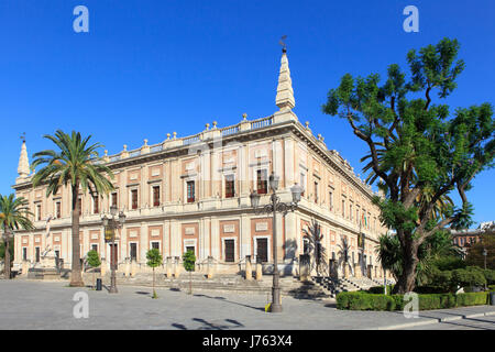 The General Archive of the Indies in Seville, Spain Stock Photo