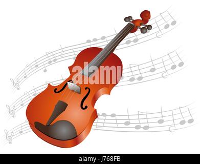 violin Stock Photo