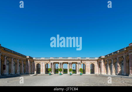 The Grand Trianon looking towards the Peristyle, Domain de Versailles, near Paris, France Stock Photo