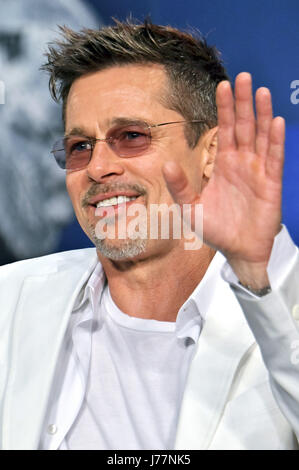 Brad Pitt attends the 'War Machine' premiere at Roppongi Hills on May 23, 2017 in Tokyo, Japan. | Verwendung weltweit Stock Photo